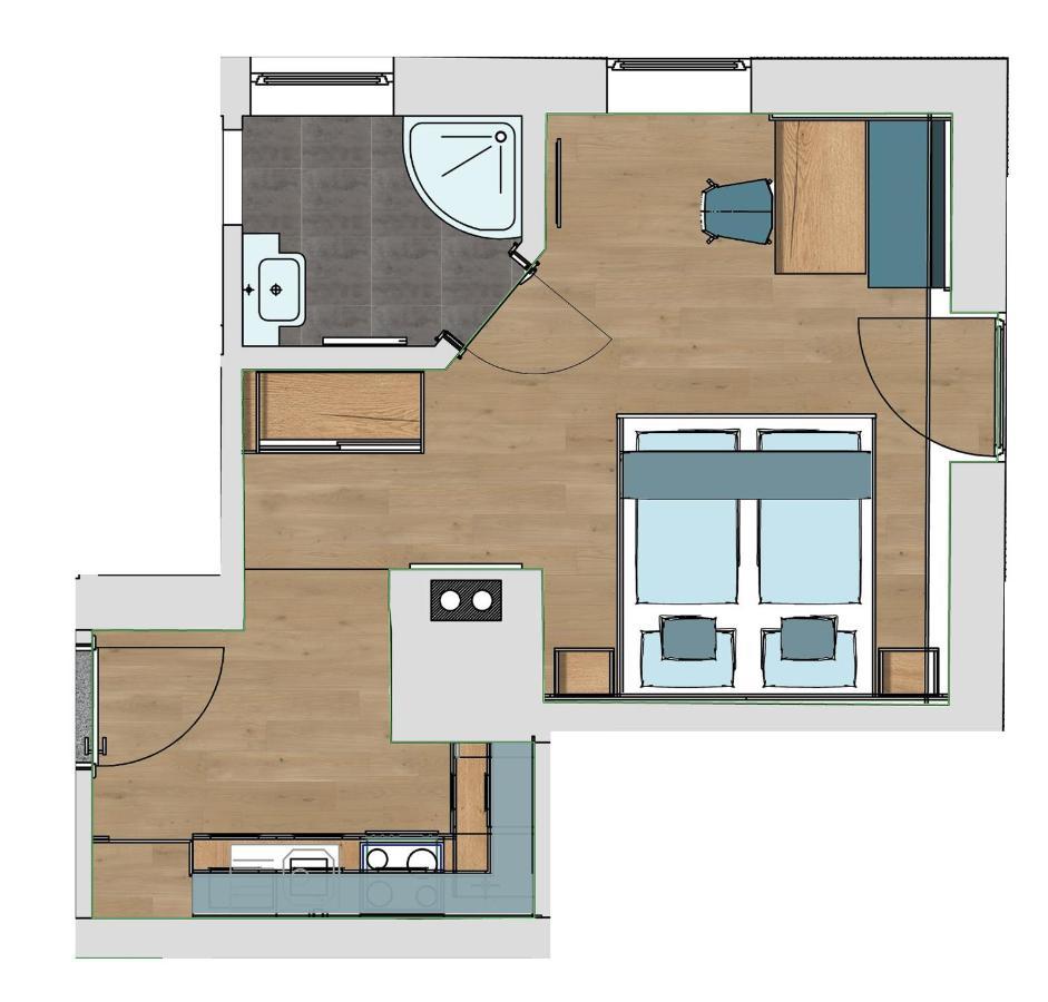 Haus Hubertus Lägenhet Galtür Exteriör bild