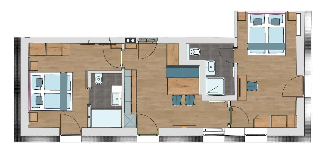 Haus Hubertus Lägenhet Galtür Exteriör bild