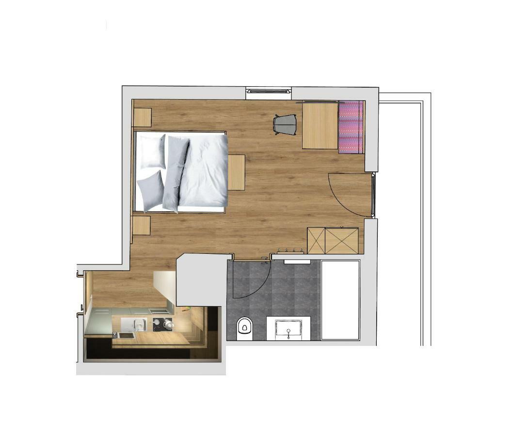 Haus Hubertus Lägenhet Galtür Exteriör bild
