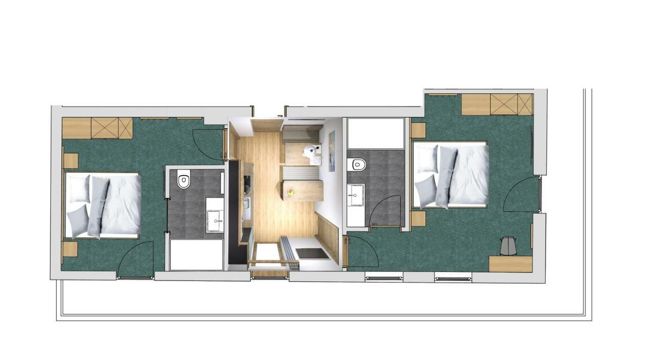 Haus Hubertus Lägenhet Galtür Exteriör bild